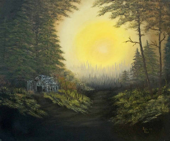 "Dawn in the Forest"