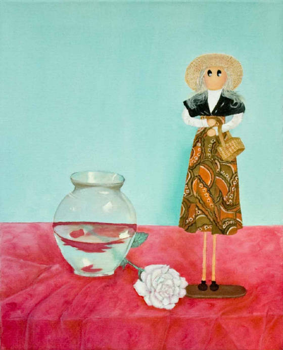 "Still Life with Wooden Doll"