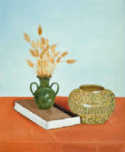 "Still Life With Green Vase II" p054
